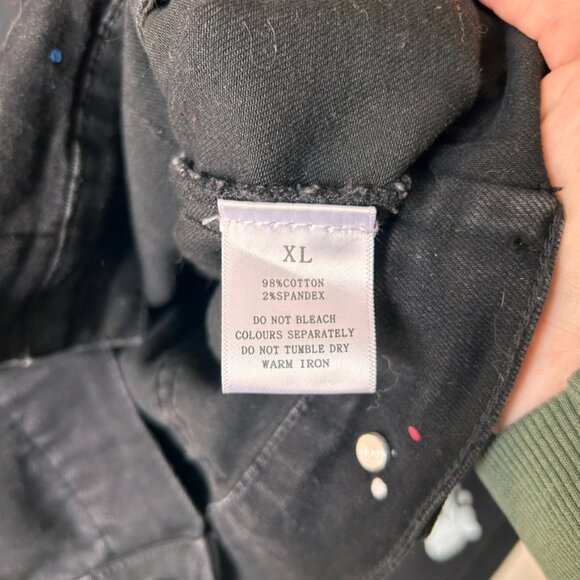 AC/DC Reason World Tour Commemorative black denim jacket XL & Pants jeans 40 - Picture 4 of 12